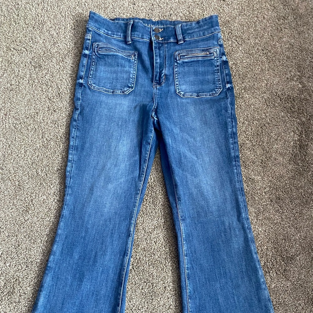 American eagle high waisted flare jeans